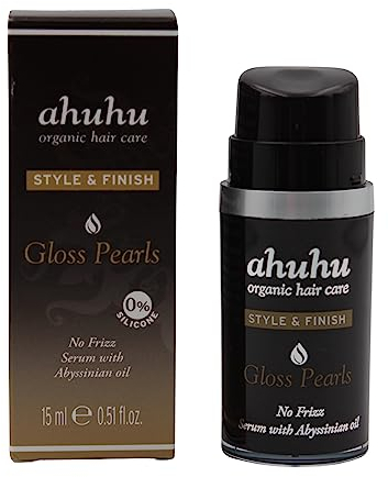 ahuhu organic hair care STYLE & FINISH Gloss Pearls 15ml