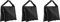 as - Schwabe 3er Set Sandsack - Beschwerungssack mit Tragegriff - Sandbag für Stativ - Sandsäcke zum Befüllen - zur zusätzlichen Stabilisierung des Statives, Schirmständer - 420 x 300 mm, 46756
