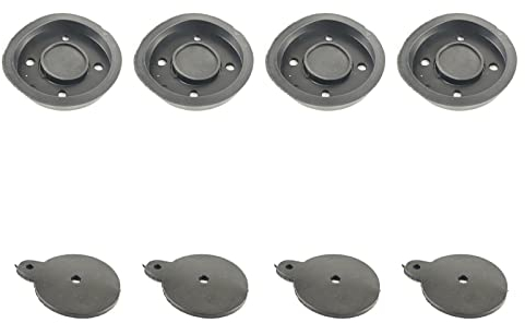 Locci Pompa a mano in acciaio inox, pompa a mano per casa, cortile, giardino, fattoria, pompa per fontana (guscio in pelle e tappetino per acqua)