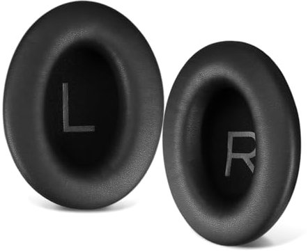 SINOWO Replacement Earpads for Bose QuietComfort 45(QC45)/QuietComfort SE (QC SE) Over-Ear Headphones,Ear Pads Cushions with High Density Noise Isolation Foam-Black
