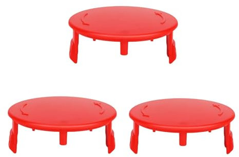 HAFRILY Spulenabdeckung F016F04841 Rasentrimmer Spulenabdeckung Passend für Bosch AFS 23-37 Fadenspule F016800431 Rasentrimmer Abdeckung Freischneider Grass Trimmer Abdeckung (3 Stück)