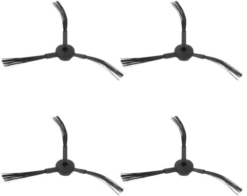 Be In Your Mind Lot de 4 Brosses Triangulaires Latérales pour Aspirateur Robot Compatible avec ILife A4s V3s A4 V5 V5s Pro