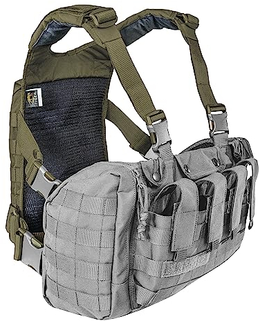 Tasmanian Tiger Trooper Back Plate Oliv, Oliv