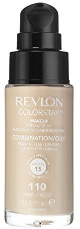 3 x Revlon Colorstay Pump 24HR Make Up SPF15 Comb/Oily Skin 30ml - Ivory