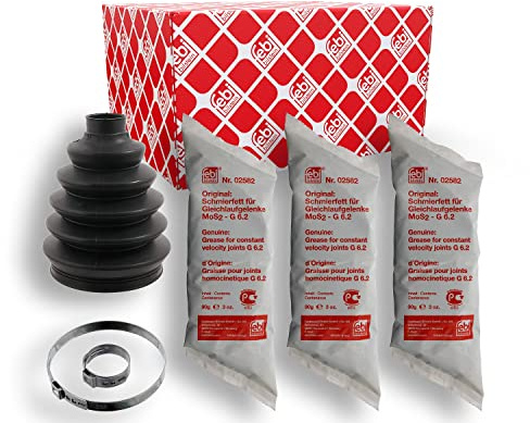 febi bilstein 47961 CV Boot Kit, pack of one | Compatible with: ABARTH 500 / 595 / 695, Punto, Punto Evo, Alfa Romeo Mito, Audi A4 Allroad B8, A4 B8, A4 B8 Avant, A5
