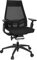 hjh OFFICE 652884 Profi Bürostuhl GENIDIA SMART Black Netzstoff Schwarz ergonomischer Drehstuhl mit verstellbaren Armlehnen, Sitz neigbar