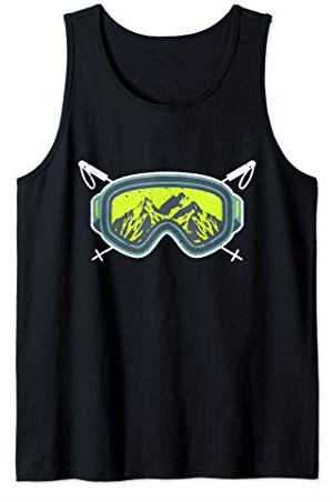 Ski Goggles Winter Skiing Sport Gear Mask Snow Mountain Tank Top