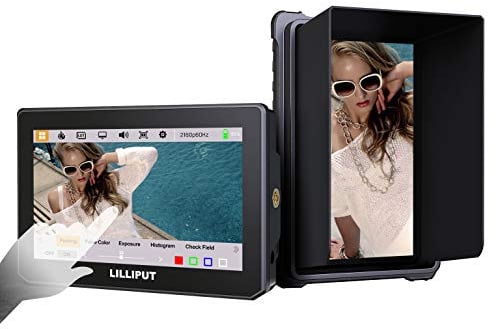 Lilliput 5 Zoll T5 Touch 1920 x 1080 4K HDMI 2.0 60P On Kamera Monitor HDR 3D-LUT ( keine Batterie )