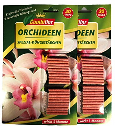 Combiflor Düngestäbchen Orchideen Orchideendünger 40 Stück Phalaenopsis
