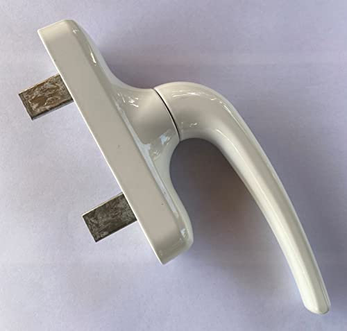 ilserramentista MANIGLIA CREMONESE FINESTRA ALLUMINIO PER INTERNO UNIVERSALE BIANCA