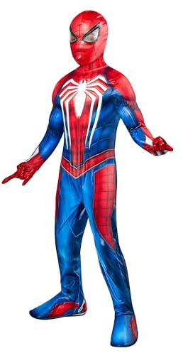 Rubies Official Marvel Gamerverse Spider-Man 2 Premium Child Costume, Kids Superhero Fancy Dress
