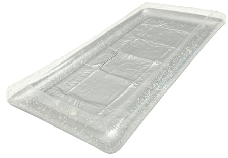 Alipis Barra De Hielo Inflable Plato De Ensalada Buffet De Ensaladas Inflable Enfriador De Hielo Bandeja De Hielo Flotante Inflable Enfriador Para Fiesta Bandeja De Bar Barras Para