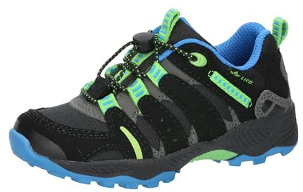 Lico Unisex Kinder Fremont Trekkingsschuhe, Schwarz Blau Lemon, 40 EU