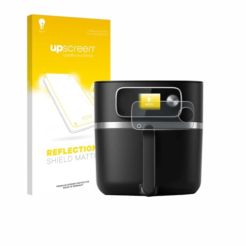 upscreen Entspiegelungs-Schutzfolie für Philips Airfryer HD9880/90 Displayschutz-Folie Matt [Anti-Reflex, Anti-Fingerprint]