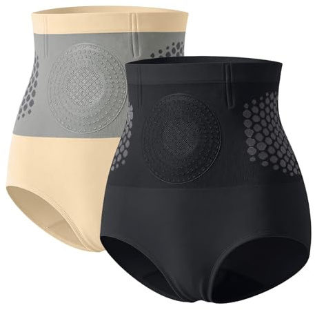 2PC Fat Burning Pants Moringa 4-in-1 Micro-Particle Sculpting Fat-Burn Shorts, Pauraju Yoga Pants, Fat Burning Sculpting Shorts, High-Waisted Shapewear Tummy Control Short for Women