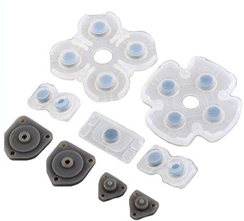 OSTENT Konduktive Gummi-Kontaktpad-Taste D-Pad kompatibel für Sony PS4 Controller - 10 Stück