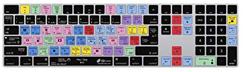KBCovers Tastaturabdeckung für After Effects passend für Apple Magic Keyboard mit Num Pad