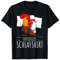 Offizielles Schlafshirt Hühner Landwirt Hahn Bauernhof Huhn T-Shirt