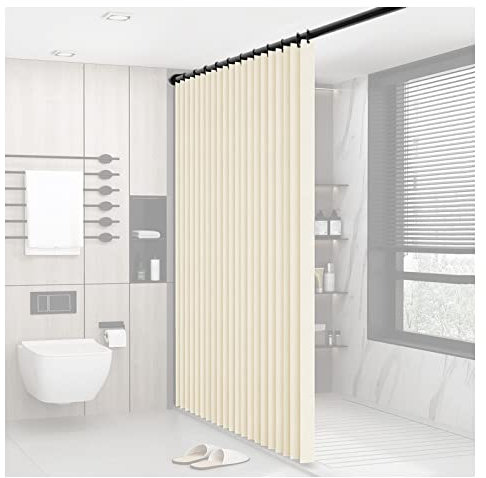 PFCDZDU Tenda Doccia per Bagno, Pieghevole Privacy Spogliatoio in Tessuto Poliestere, Set Divisorio for Doccia Impermeabile for Box Doccia Negozio di Vestiti, 3 Colori