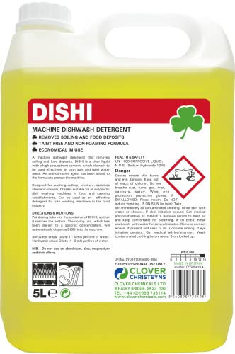 Clover Dishi Machine Dishwash Detergent (314) 5 Ltr