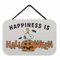 Peanuts Snoopy Happiness Is Halloween Hängende Holz-Wanddekoration – lustiges Snoopy-Halloween-Schild für Heimdekoration