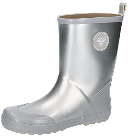 hummel Kinder Gummistiefel Rubber Boot Jr. 206511 Silver 38