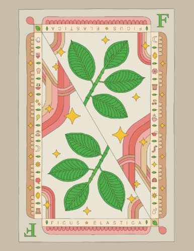 Ficus Elastica: Large Rubber Plant Dotted Journal for Houseplant Lovers