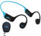 H2O Audio TRI 2 Multisport Waterproof Bone Conduction Open Ear Headphones, Bluetooth 5.3 for Running and Cycling, MP3 Mode for Swimming, 8GB Memory, 8.5-Hour Battery, Black/Blue