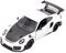 Easy Toys Modellauto kompatibel mit Porsche 911 GT2 RS. Maßstabsgetreues Spielzeugauto mit zu öffnenden Türen. Automodellierung. (Weiß)