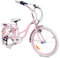 sun baby Mädchenfahrrad 20 Zoll Flower Bike Radgröße zur Auswahl 6 Gang Shimano Kinderfahrrad Kinderrad für Mädchen von 6 bis 10 Jahre verstellbare (Rosa)