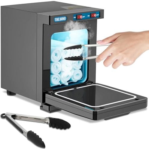 Hot Towel Warmer Cabinet – Rapid Heating with 360° UV Steriliser, Large 5L Capacity, Versatile for Towels and Daily Essentials, Professional Towel Cabinet for Facial Salon Beauty Massage SPA Bathroom