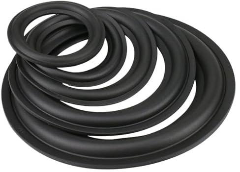 Speaker Repair Kit 10pcs Speaker Rubber Surround Suspension Repair Accessories for Speaker Repair or DIY(8inch)