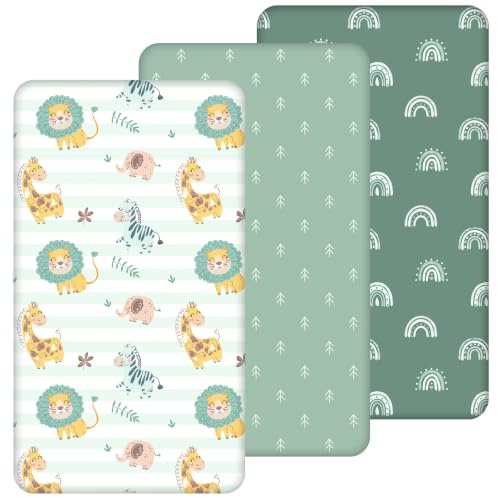 Yukkidds Spannbettlaken 70x140 cm Baby für Kinderbett & Babybett