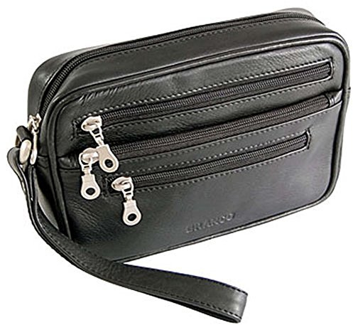 GoBago Moderne Leder Herren Handgelenktasche Herren Tasche