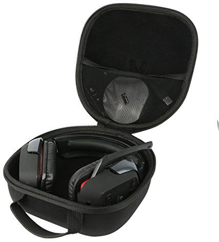 Khanka Tasche Hülle Für Logitech G935/G933/G635/G335/G533/G432 /G433 /G430/G432Gaming Headset Headphone Kopfhörer Etui Case.