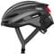 ABUS 87198 Fahrradhelm, Schwarz (Titan), M (52-58 cm)