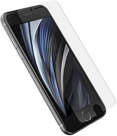 OtterBox Alpha Glass Screen Protector for iPhone 6s/7/8/SE 2nd Gen 2020/3rd Gen 2022, Tempered Glass, x2 Scratch Protection