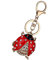 Wakauto Porte-clés coccinelle en alliage de zinc pour femme - Accessoire de clé de voiture à suspendre