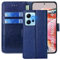 FMPCUON Funda para Xiaomi Redmi Note 12 4G,Funda Libro Xiaomi Redmi Note 12 4G Funda con Tapa,Cuero Carcasa Magnético Funda Cartera Móvil para Xiaomi Redmi Note 12 4G, Azul
