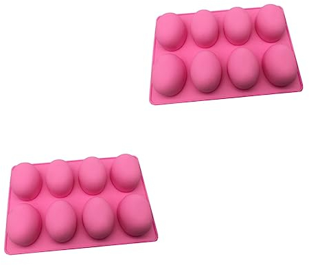 UPKOCH Shrimp 2pcs 8 Chocolate Silicone Molds De para Gelatinas Fondant Molds Candy Molds Silicone Candy Mold Silicone Molds for Chocolate Silicone Cake Mold Self Made Cake Pan