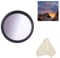 Camera Lens 52mm Grey Graduated Color Filter For Fujifilm X-S20 Mirrorless Camera with XC 15-45mm f/3.5-5.6 OIS PZ Lens