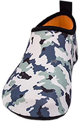 Schuhe Jungen 37 Wasserdichte Schwimmschuhe für Kinder Leichte und atmungsaktive Tauchschuhe für heiße Quellen Wasserski und hautweiche Schuhe Schuhe Klett Kinder (Camouflage, 33.5 Big Kids)