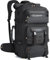 Ponhog Travel Backpack for Men - 50L Convertible Duffle Bag with Shoe Compartment, Carry On Laptop Backpack with USB Charging Port, Hiking Backpack Gym Daypack Water Resistant Rucksack,Black