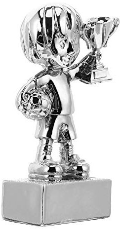 SUPVOX Trophée Tasse De Prix en Résine Coupe De Prix De Récompense Chiffres De Garçon Ballons De Foot Doré Jouets Incitatifs Faveurs De Fête Football Garçons Viseurs Souvenir Enfant Homme