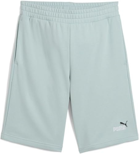 PUMA Herren ESS 2 Color No. 1 Logo Shorts 10 TR Gestrickte Shorts, Modern Mint,