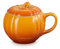 Le Creuset Pumpkin Mug with Lid, 13.5 fl oz (400 ml), Maronnier, Halloween, Dish, Heat Resistant, Cold Resistant, Microwave, Oven Safe