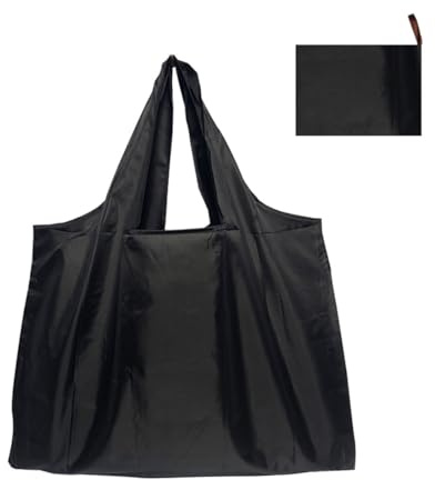 YAZWUR Einkaufstasche Faltbar Groß, Einkaufsbeutel Stoff Wiederverwendbare, Mehrwegtasche Umweltfreundlich, Faltbare Tasche Leichte Schnelltrocknend für Einkauf Reise Ausflug (58X 40 cm)