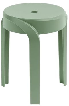 OFFICEPRO SEATING Twist Tabouret Bas empilable - Vert (Lot de 2)