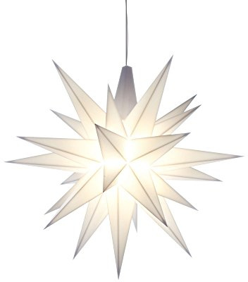 Herrnhuter Sterne Innenstern 13cm weiss