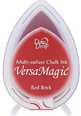 VersaMagic Chalk Dew Drop Ink Pad-Red Brick